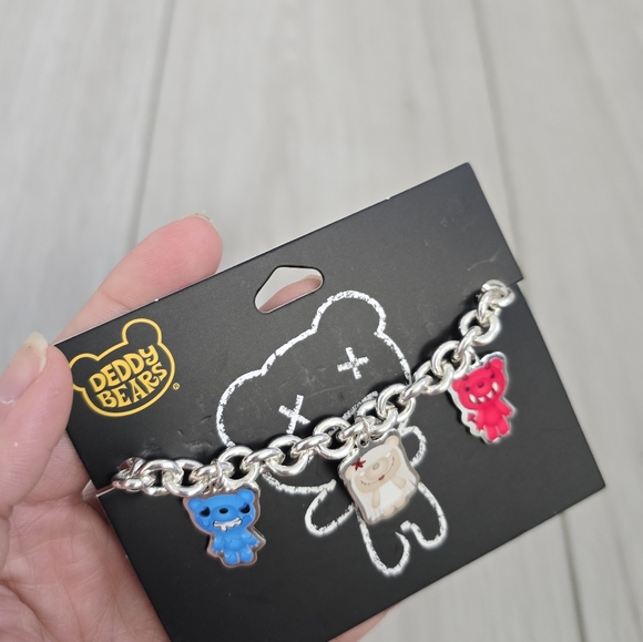 103. NWT Deddy Bears Charm Bracelet - Picture 6 of 6